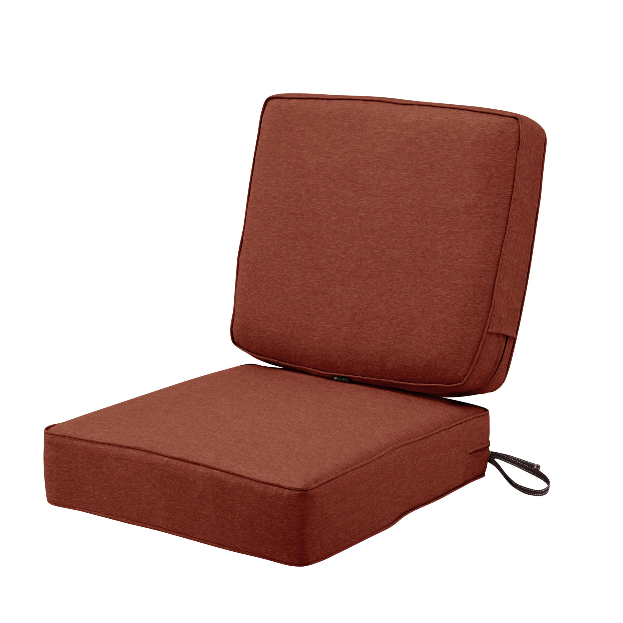 Classic Accessories Montlake FadeSafe Weatherproof Outdoor Chair Cushion — Durable, Stain-Resistant, Model# 62-020-HHENNA-SET